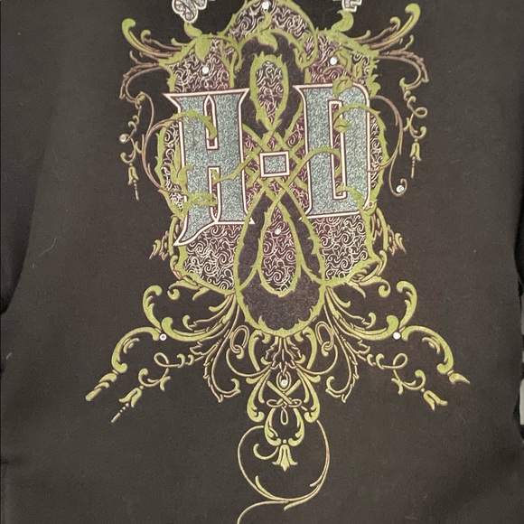 Harley Davidson Zipped Hoodie size M - Picture 5 of 7